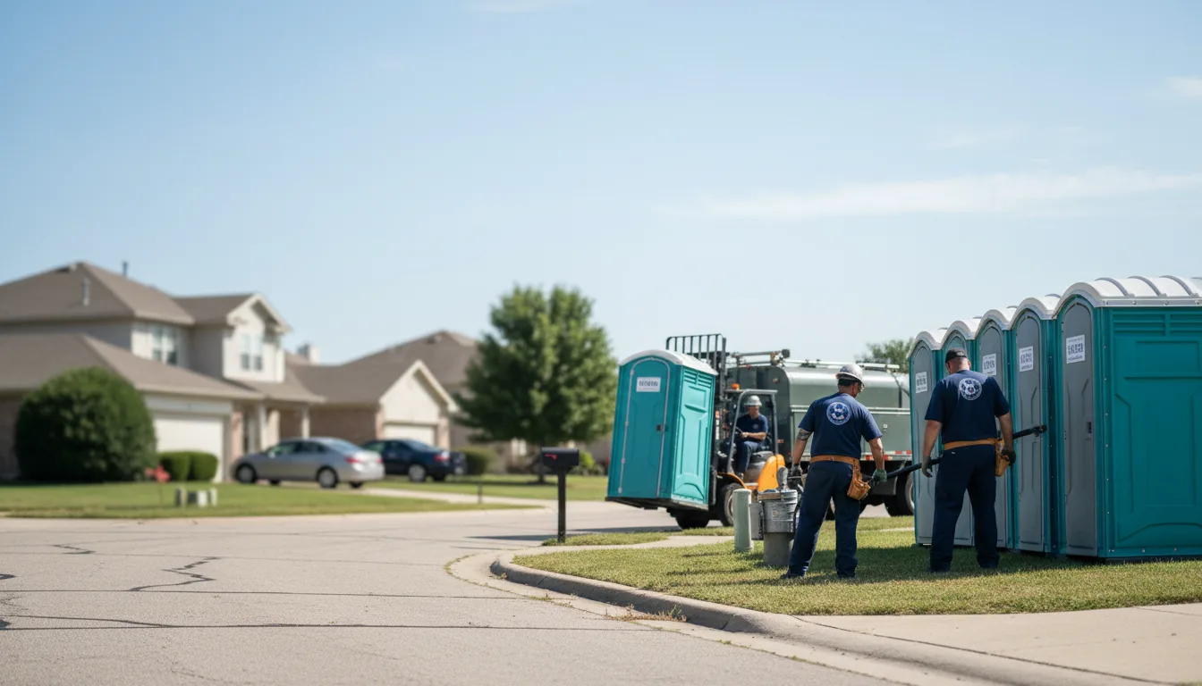 Porta Potty Rental in Waterloo, IA near me